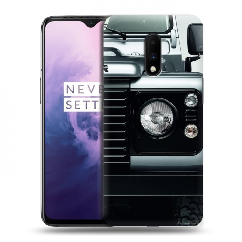 Дизайнерский пластиковый чехол для OnePlus 7 Land Rover