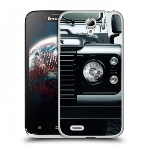 Дизайнерский пластиковый чехол для Lenovo A859 Ideaphone Land Rover