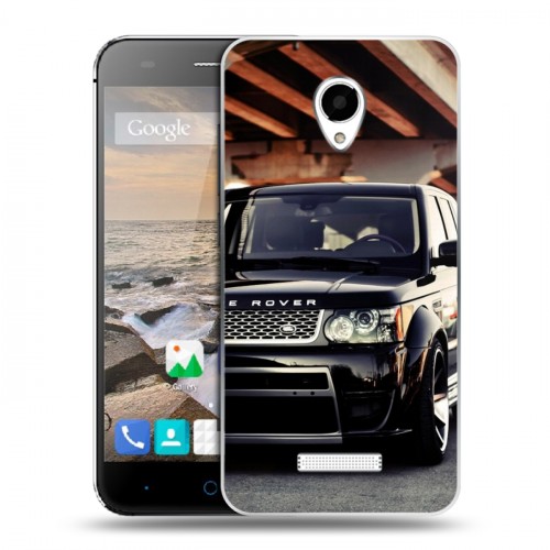 Дизайнерский силиконовый чехол для Micromax Canvas Spark Land Rover