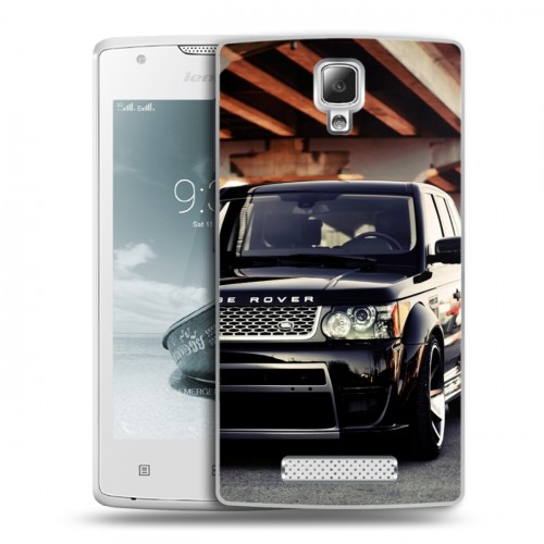 Дизайнерский пластиковый чехол для Lenovo A1000 Land Rover