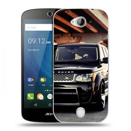 Дизайнерский силиконовый чехол для Acer Liquid Z530 Land Rover