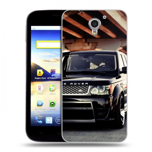 Дизайнерский пластиковый чехол для ZTE Blade A510 Land Rover