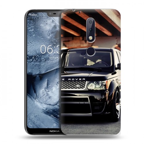 Дизайнерский силиконовый чехол для Nokia 6.1 Plus Land Rover