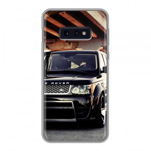 Дизайнерский силиконовый чехол для Samsung Galaxy S10e Land Rover