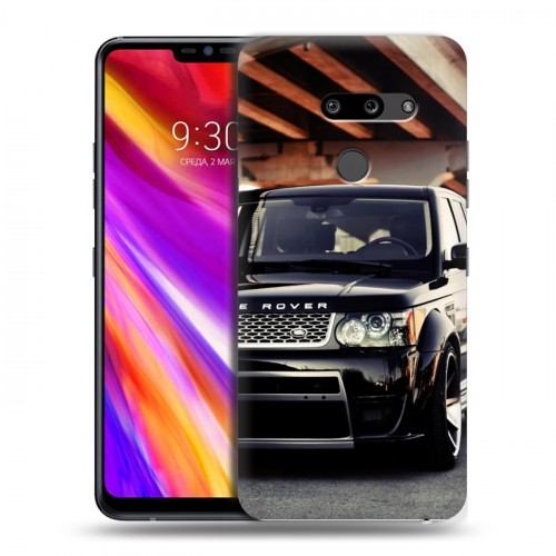 Дизайнерский пластиковый чехол для LG G8 ThinQ Land Rover