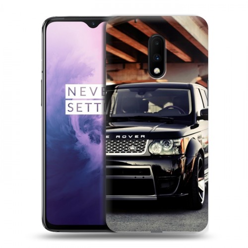 Дизайнерский пластиковый чехол для OnePlus 7 Land Rover