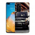 Дизайнерский пластиковый чехол для Huawei P40 Land Rover