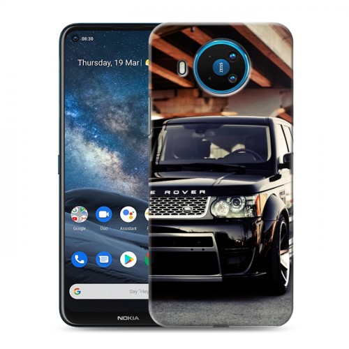 Дизайнерский силиконовый чехол для Nokia 8.3 Land Rover