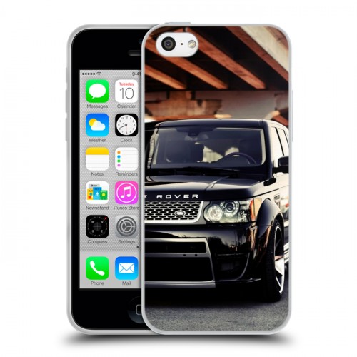 Дизайнерский пластиковый чехол для Iphone 5c Land Rover