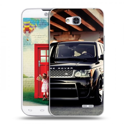 Дизайнерский пластиковый чехол для LG L80 Land Rover