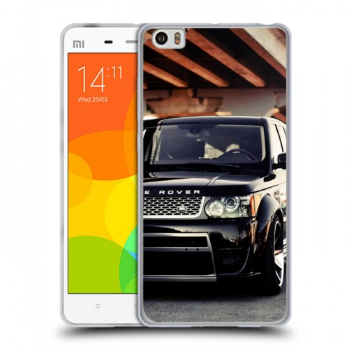 Дизайнерский силиконовый чехол для Xiaomi Mi Note Land Rover