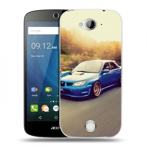 Дизайнерский силиконовый чехол для Acer Liquid Z530 Subaru