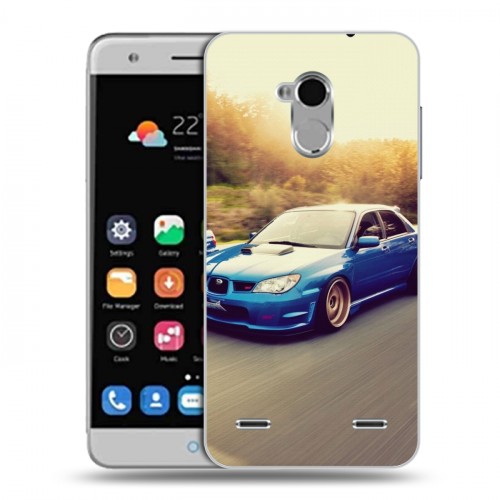 Дизайнерский пластиковый чехол для ZTE Blade V7 Lite Subaru