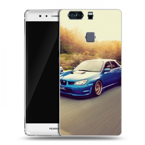 Дизайнерский пластиковый чехол для Huawei P9 Plus Subaru