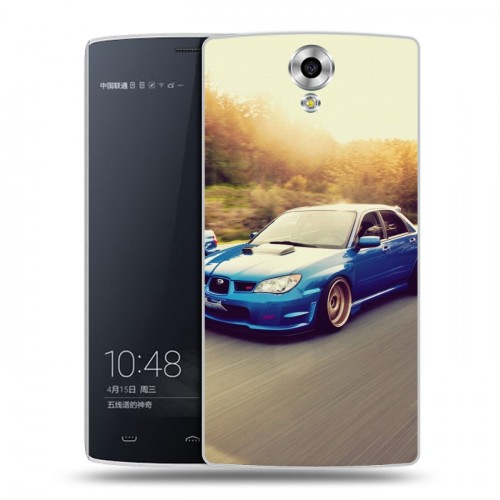 Дизайнерский силиконовый чехол для Homtom HT7 Subaru