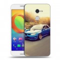 Дизайнерский силиконовый чехол для Alcatel A3 Subaru