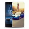 Дизайнерский пластиковый чехол для Nokia 8 Subaru