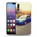 Дизайнерский силиконовый с усиленными углами чехол для Huawei P20 Pro Subaru