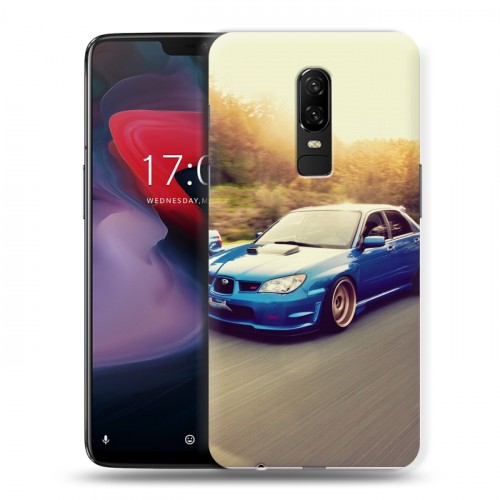 Дизайнерский пластиковый чехол для OnePlus 6 Subaru