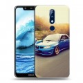 Дизайнерский силиконовый чехол для Nokia 5.1 Plus Subaru