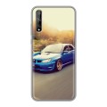 Дизайнерский силиконовый чехол для Huawei Y8p Subaru