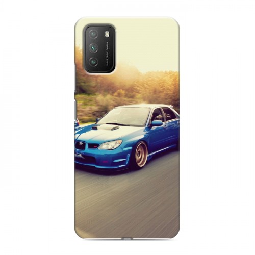 Дизайнерский пластиковый чехол для Xiaomi Poco M3 Subaru