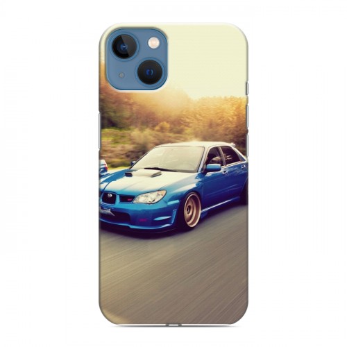 Дизайнерский силиконовый чехол для Iphone 13 Subaru