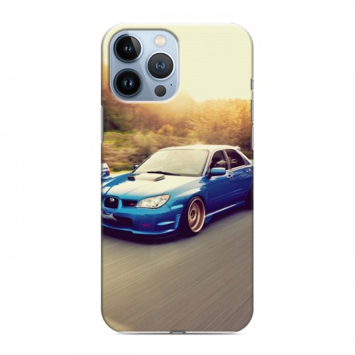 Дизайнерский силиконовый чехол для Iphone 13 Pro Max Subaru