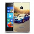 Дизайнерский пластиковый чехол для Microsoft Lumia 435 Subaru