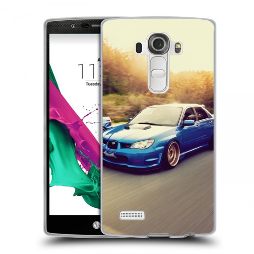 Дизайнерский пластиковый чехол для LG G4 Subaru