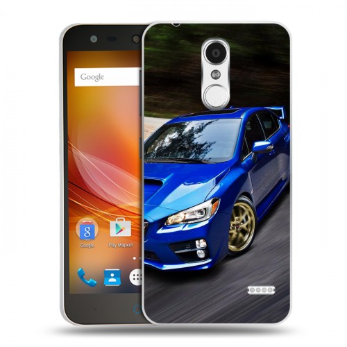 Дизайнерский пластиковый чехол для ZTE Blade X5 Subaru