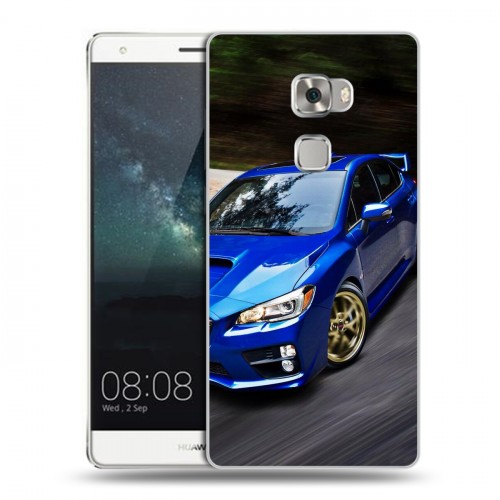 Дизайнерский пластиковый чехол для Huawei Mate S Subaru