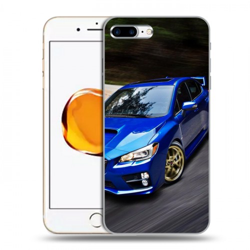 Дизайнерский пластиковый чехол для Iphone 7 Plus / 8 Plus Subaru