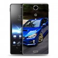 Дизайнерский пластиковый чехол для Sony Xperia TX Subaru