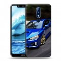 Дизайнерский пластиковый чехол для Nokia 5.1 Plus Subaru