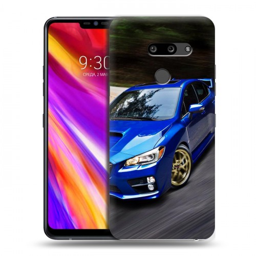 Дизайнерский пластиковый чехол для LG G8 ThinQ Subaru