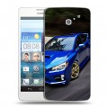 Дизайнерский пластиковый чехол для Huawei Ascend D2 Subaru