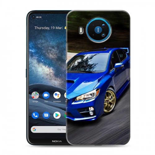 Дизайнерский силиконовый чехол для Nokia 8.3 Subaru