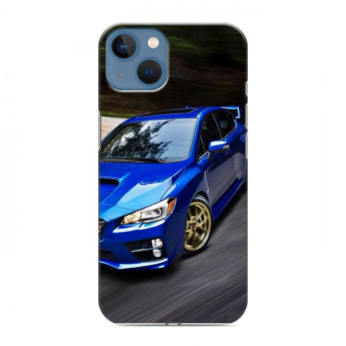 Дизайнерский силиконовый чехол для Iphone 13 Subaru