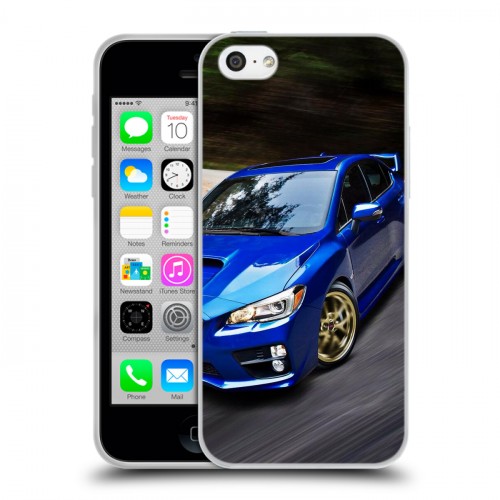 Дизайнерский пластиковый чехол для Iphone 5c Subaru