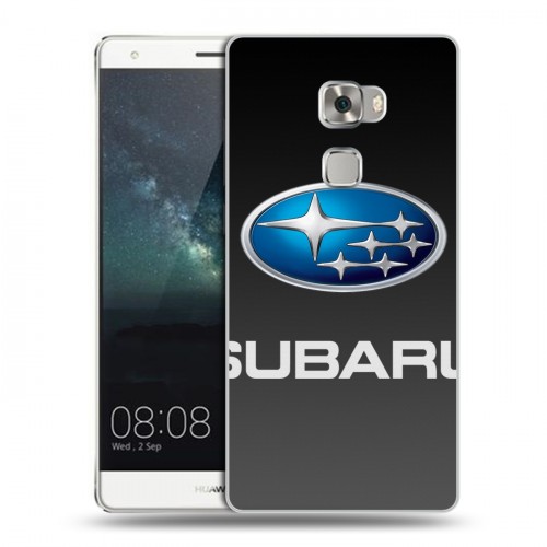 Дизайнерский пластиковый чехол для Huawei Mate S Subaru