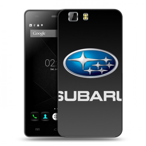 Дизайнерский силиконовый чехол для Doogee X5 Subaru