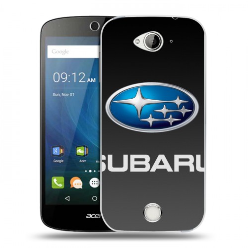 Дизайнерский силиконовый чехол для Acer Liquid Z530 Subaru