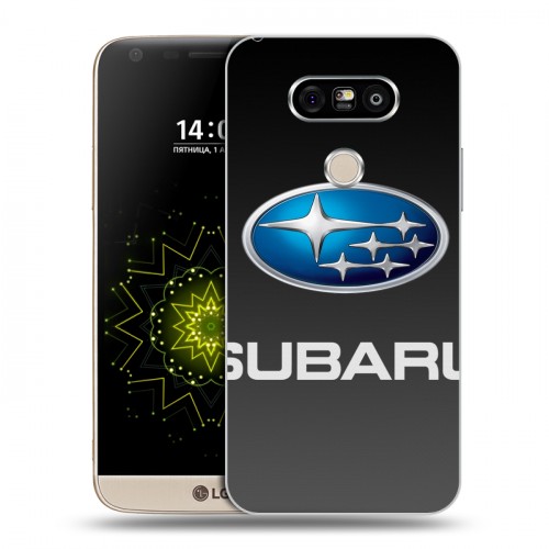 Дизайнерский пластиковый чехол для LG G5 Subaru