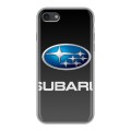 Дизайнерский силиконовый чехол для Iphone 7 Subaru