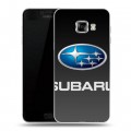 Дизайнерский пластиковый чехол для Samsung Galaxy C7 Subaru