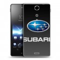 Дизайнерский пластиковый чехол для Sony Xperia TX Subaru