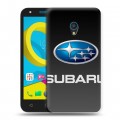 Дизайнерский пластиковый чехол для Alcatel U5 Subaru