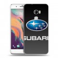 Дизайнерский пластиковый чехол для HTC One X10 Subaru