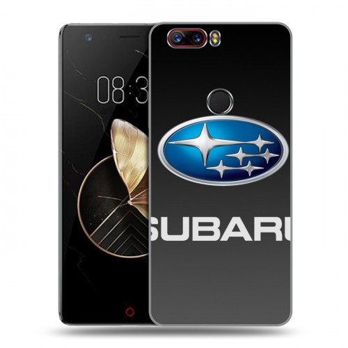 Дизайнерский пластиковый чехол для ZTE Nubia Z17 Subaru